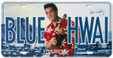 Elvis Blue Hawaii License Plate Cartel de chapa