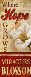 Where Hope Grows Kunstdruck von Conrad Knutsen
