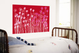 Red Wildflowers Reproduction murale géante par Avalisa 
