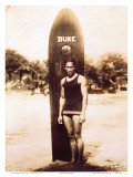 Young Duke Kahanamoku, Honolulu, Hawaii Art