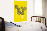 Yellow Allium Wall Mural by Avalisa 