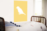 Yellow Bird Silhouette Mural por Avalisa Yellow Bird Silhouette Mural por Avalisa