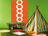 Orange 8 Reproduction murale géante par Avalisa 