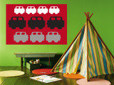 Red Cars Reproduction murale géante par Avalisa 