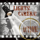 Lights! Camera! Action! Art par Conrad Knutsen