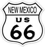 Route 66 New Mexico Blechschild