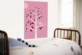 Pink Songbird Vægplakat af Avalisa Pink Songbird Vægplakat af Avalisa