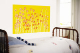 Yellow Wild Flowers Reproduction murale géante par Avalisa 