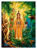 Göttliche Großmutter Poster von David Rico