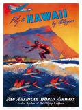 Pin-up Hawaii Posters par M. Von Arenburg