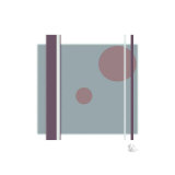 Blue Style I Posters av Lee Burd