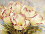 Champagne Red Tulips Poster von Igor Levashov