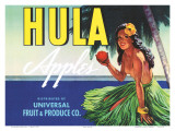 Pommes Hula Affiches