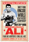 Muhammad Ali Large Blechschild