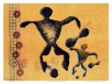 Ka Ho’olina, The Legacy, Hawaiian Petroglyphs Poster by Lynn Cook