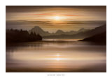 Oxbow Bend Poster von Ken Messom