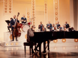 Ray Charles Recording Hollywood Palace Television Show, 1966 Poster