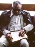 Ray Charles Reading Braille Posters