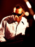 Ray Charles in the Recording Studio Posters