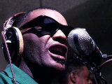 Ray Charles Taping a Coca-Cola Radio Commercial, 1967 Posters