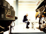 Ray Charles Recording for NBC Kunstdruck
