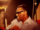 Ray Charles in the Recording Studio Posters