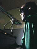 Ray Charles Taping a Coca-Cola Radio Commercial, 1967 Photo