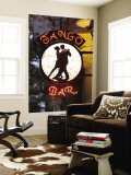 Tango Bar Sign, Buenos Aires, Argentina Wall Mural by Demetrio Carrasco