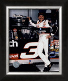Dale Earnhardt Portrait In Daytona Victory Lane Posters