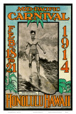 Mid-Pacific Carnival, 1914 Plakater