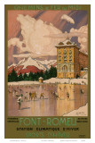 Chemins de Fer du Midi, Font-Romeu France c.1920s Print by George Roux