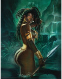 Warrior Kunst av Sterling Brown Warrior Kunst av Sterling Brown