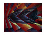 Car Being Driven Affiches par Luigi Russolo