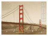 Golden Gate Architecture Posters by Phil Maier