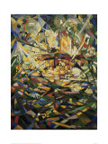 Battle of Lights, Coney Island Poster by Joseph Stella