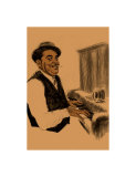 Fats Waller Giclee Print by Clifford Faust