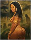 Warrior Queen Plakater av Sterling Brown Warrior Queen Plakater av Sterling Brown