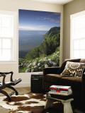 Coastline at Miradouro de Sossego Viewpoint, Sao Miguel Island, Azores, Portugal Wall Mural by Alan Copson