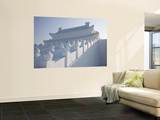Forbidden City Made of Snow and Ice Slide, Ice and Snow Festival, Harbin, Heilongjiang, China Wall Mural by Walter Bibikow