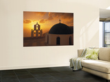 Kimis Theotokov Church, Santorini, Cyclades Islands, Greece Mural por Walter Bibikow
