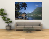 Cook's Bay, Moorea, French Polynesia, South Pacific, Tahiti Mural por Steve Vidler