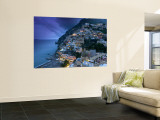 Positano, Amalfi Coast, Italy Reproduction murale géante par Walter Bibikow