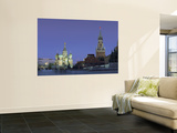 St. Basil'S, Red Square, Moscow, Russia Wall Mural by Jon Arnold
