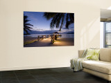 Luxury Resort, Malolo Island, Mamanuca Group, Fiji Vægplakat af Michele Falzone Luxury Resort, Malolo Island, Mamanuca Group, Fiji Vægplakat af Michele Falzone