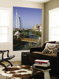 Burj Al Arab Hotel from the Madinat Jumeirah Complex, Dubai, United Arab Emirates Wandgemälde von Walter Bibikow