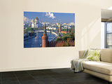 Christ the Saviour Church, Moscow, Russia Mural por Peter Adams