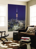 Liberation Tower and City, Kuwait City, Kuwait Wall Mural by Walter Bibikow