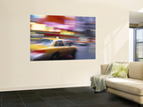 Taxi, New York City, USA Mural por Peter Adams