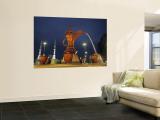 Water Jar Sculpture, Fujairah, United Arab Emirates Wall Mural by Walter Bibikow