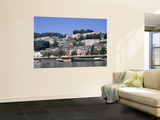 River Meuse and Citadel, Namur, Belgium Wall Mural by Danielle Gali